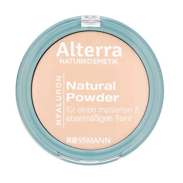Alterra Makeup Powder - Natural Matte Finish with Hyaluronic Acid & Organic Hemp Seed Oil