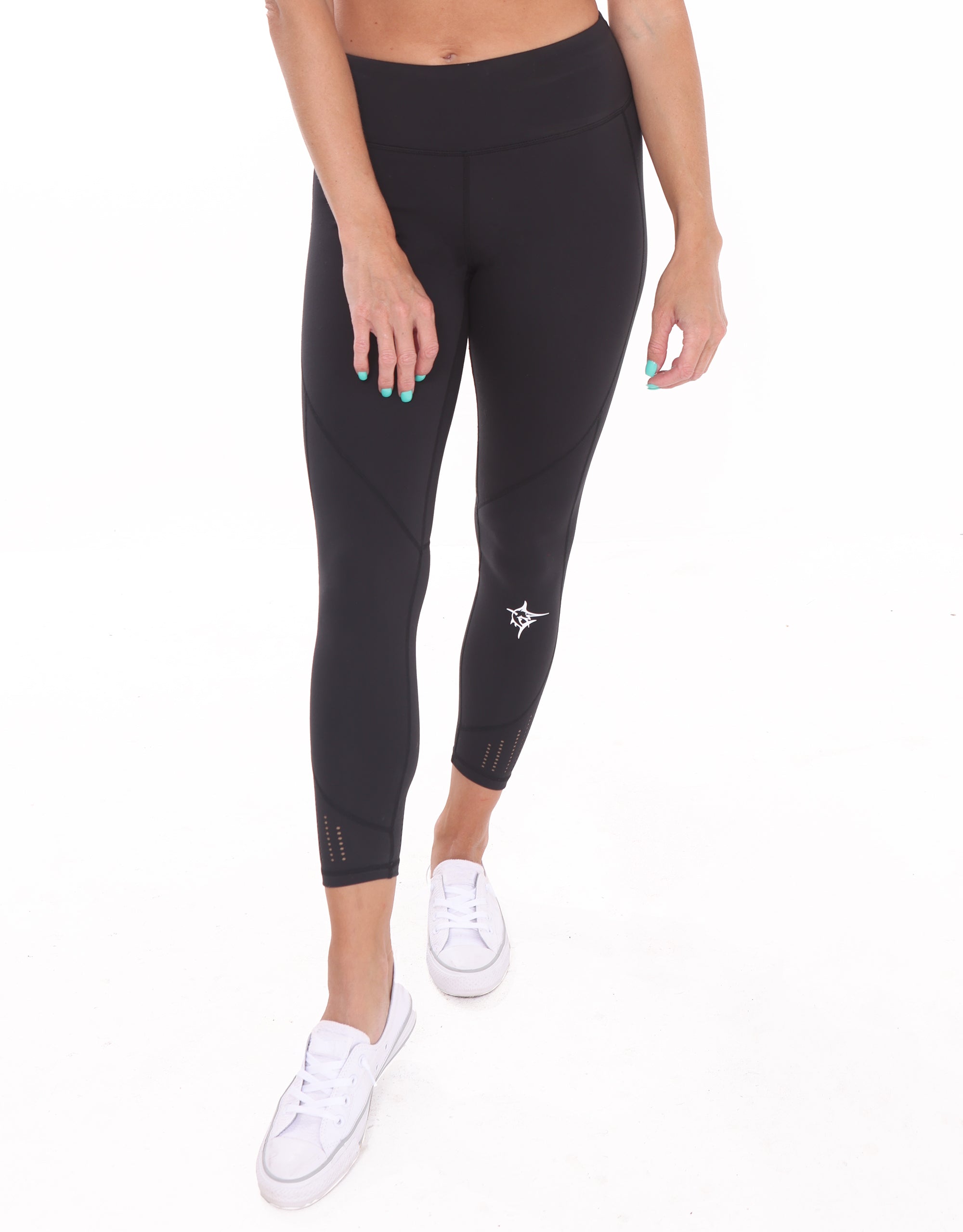 HydroFlex Cut Out Leggings – White Water Life, view 2
