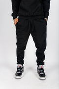 Superline Fleece Joggers — construction detail