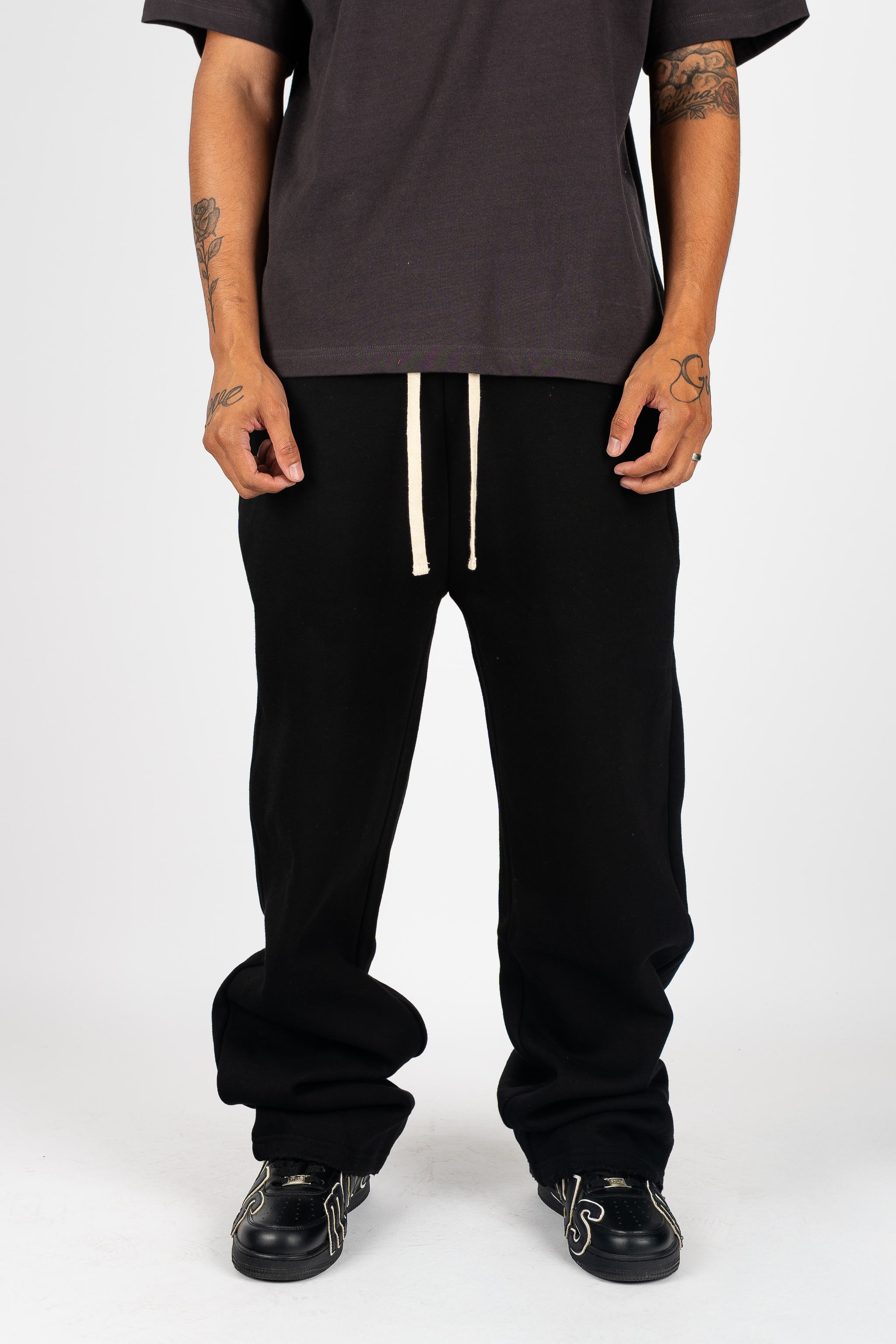 Superline Weathered Sweatpants — construction detail