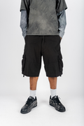 Superline Superline Vintage Utility Cargo Shorts — construction detail