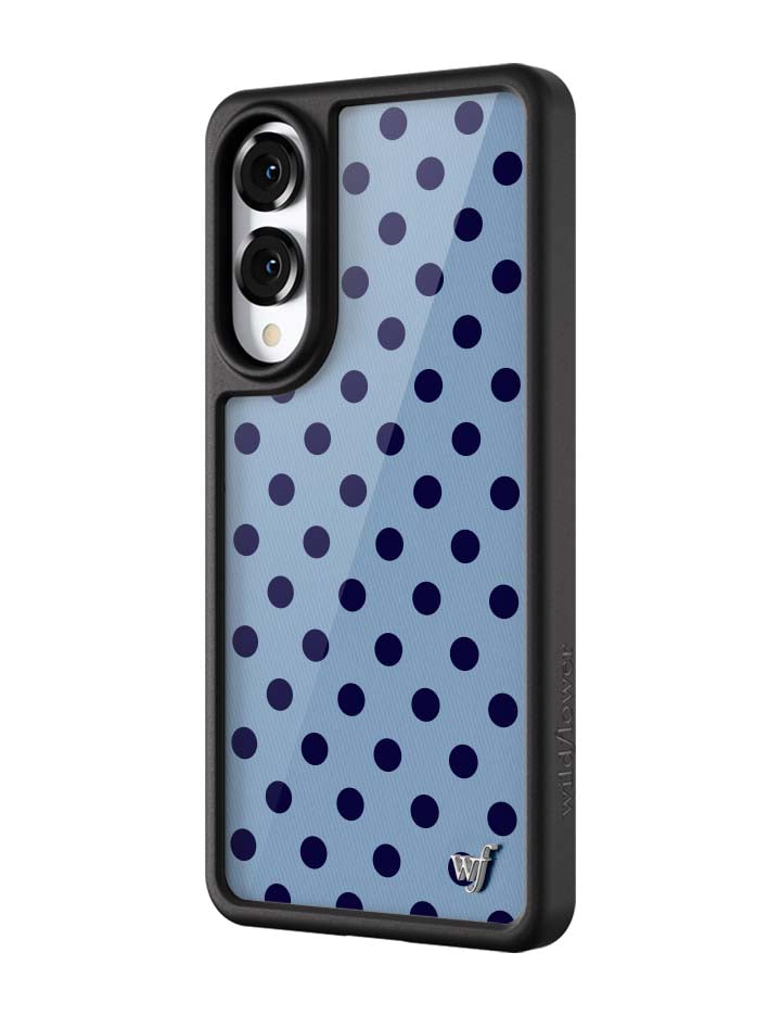 Polka Dot | Blue and Navy Blue Samsung Galaxy Case