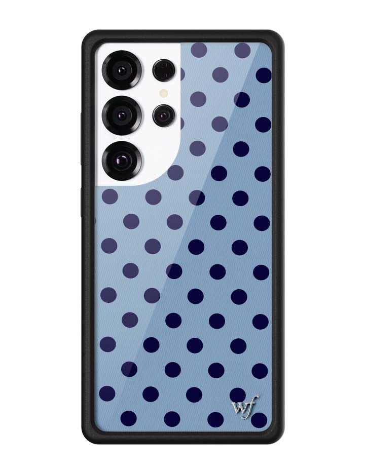 Polka Dot | Blue and Navy Blue Samsung Galaxy Case
