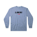 Lakai Blur Long Sleeve Tee - Stonewash Blue by Skates USA