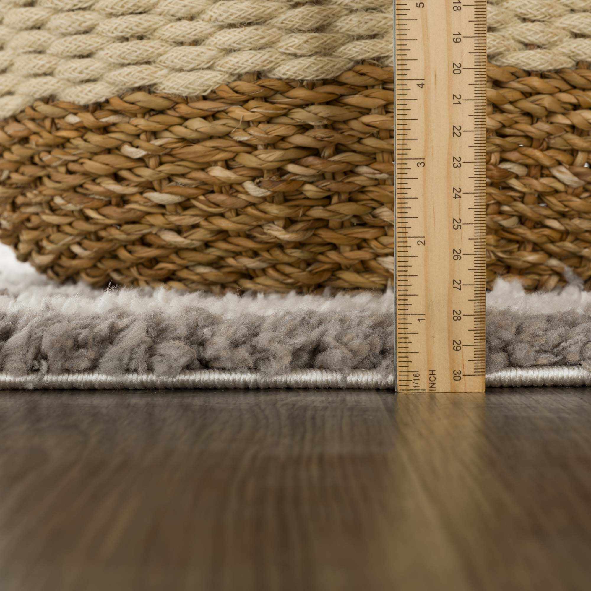 Jola Taupe Area Rug - Clearance – Boutique Rugs, view 9
