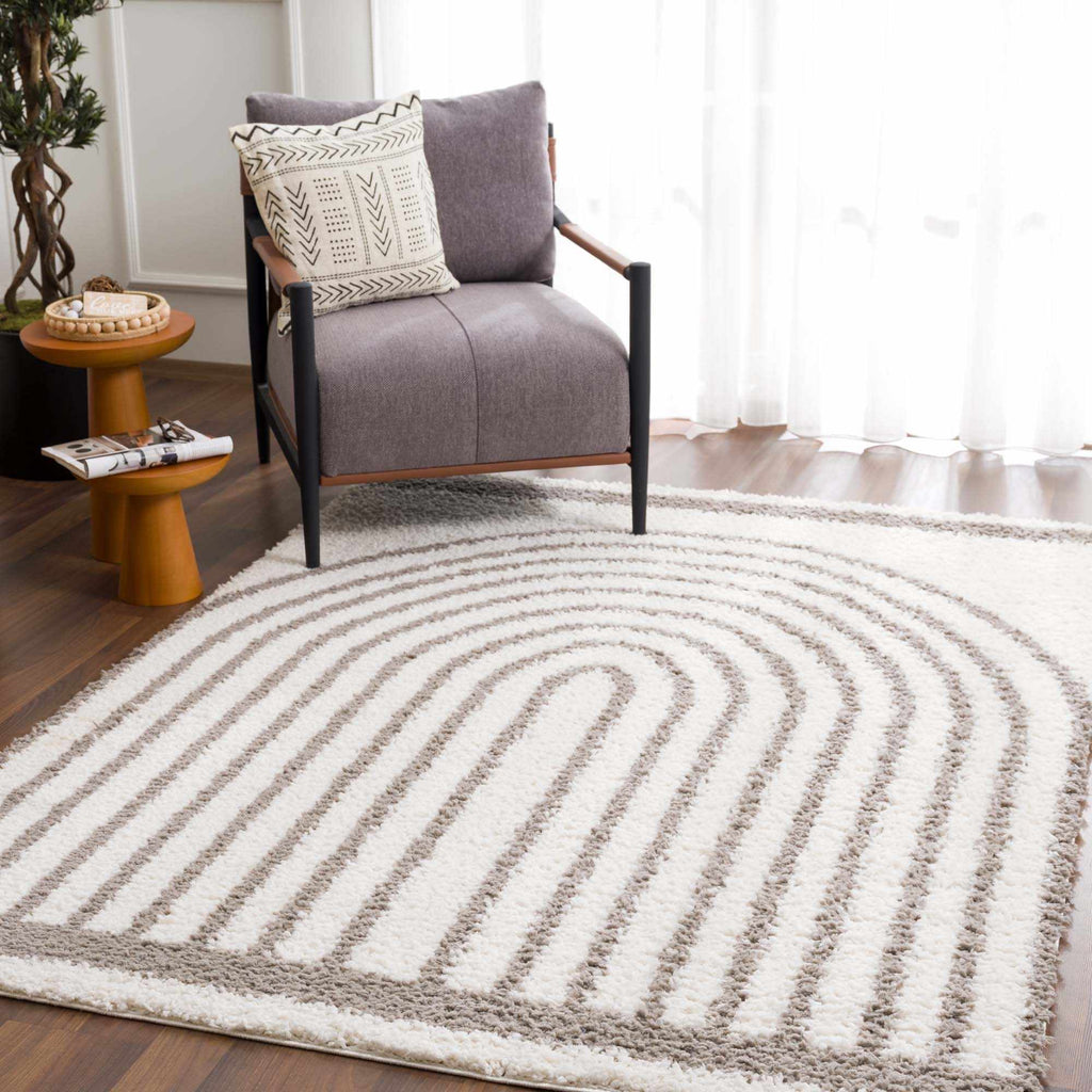 Jola Taupe Area Rug - Clearance – Boutique Rugs, view 3