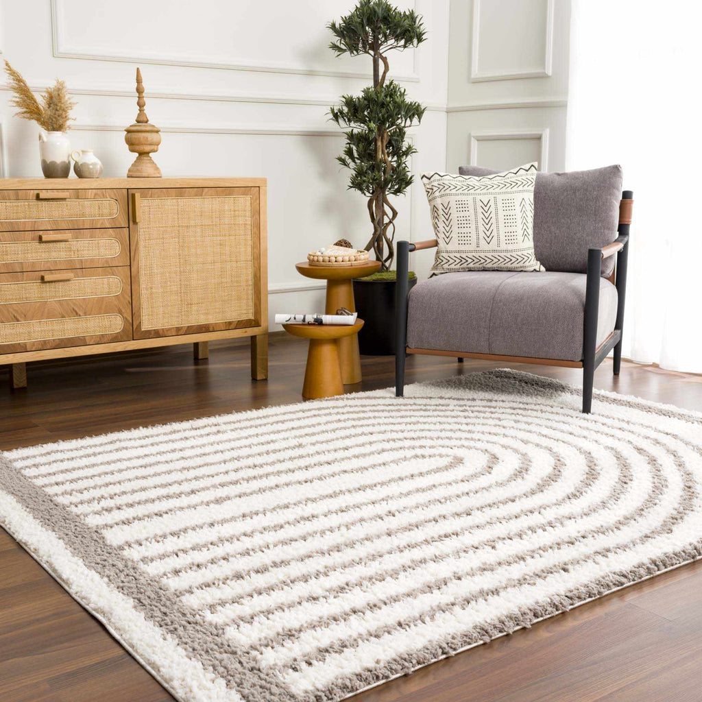 Jola Taupe Area Rug - Clearance – Boutique Rugs, view 4