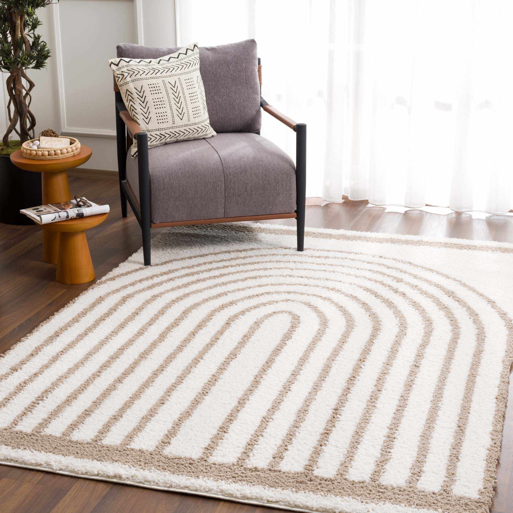 Jola Beige Area Rug – Boutique Rugs, view 4