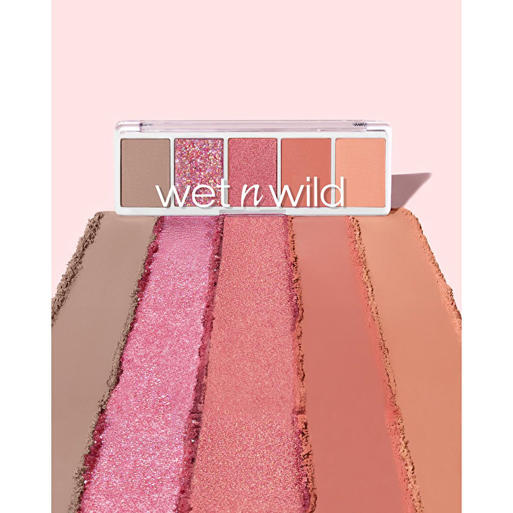 Wet n Wild Color Icon 5-Piece Eyeshadow Palette - Vegan, Multi-Finish Shades for Versatile Eye Makeup