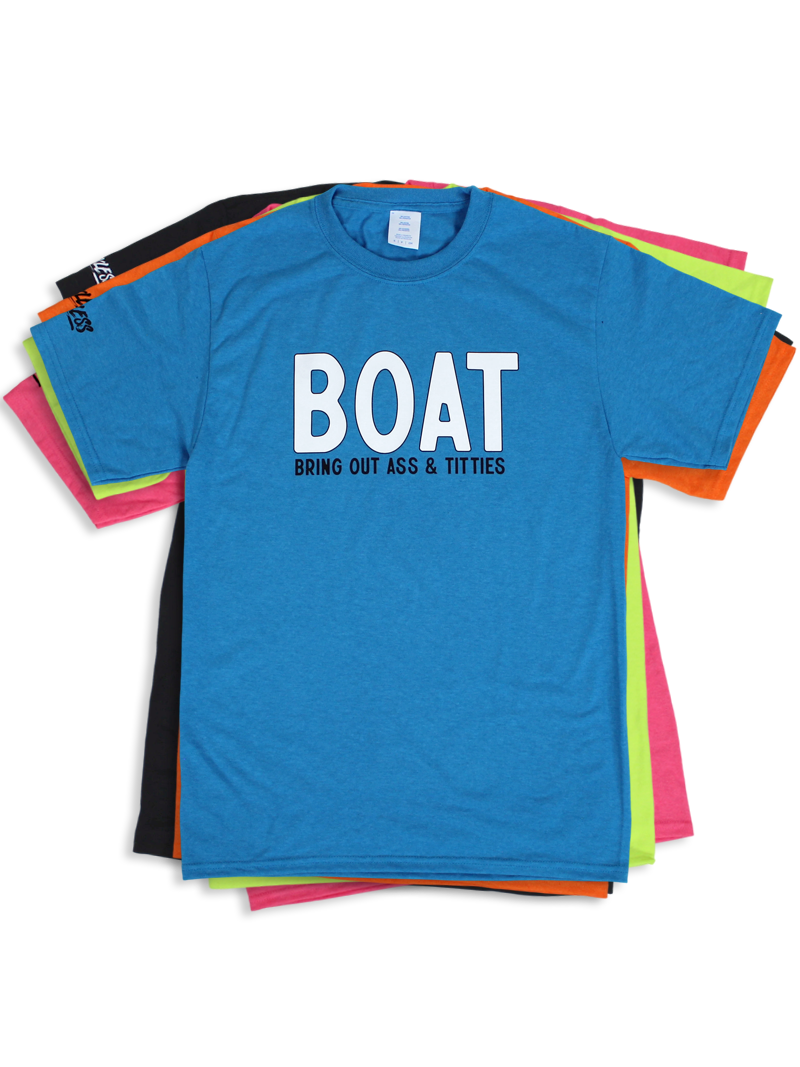 Luckless Outfitters BOAT Tee — main product shot