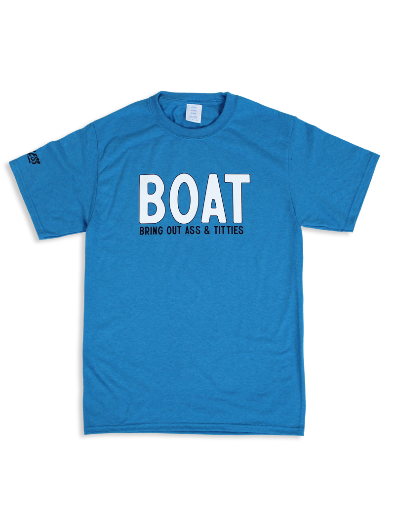 Luckless Outfitters BOAT Tee — lifestyle context