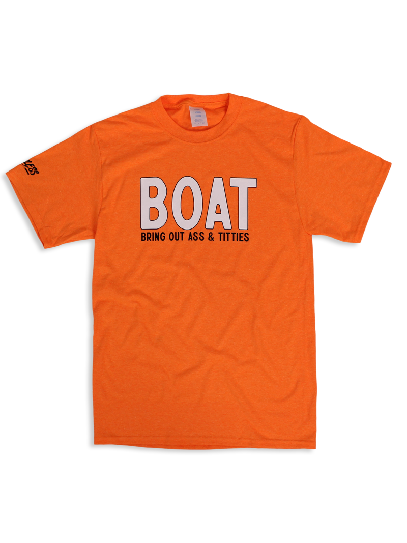 Luckless Outfitters BOAT Tee — side view