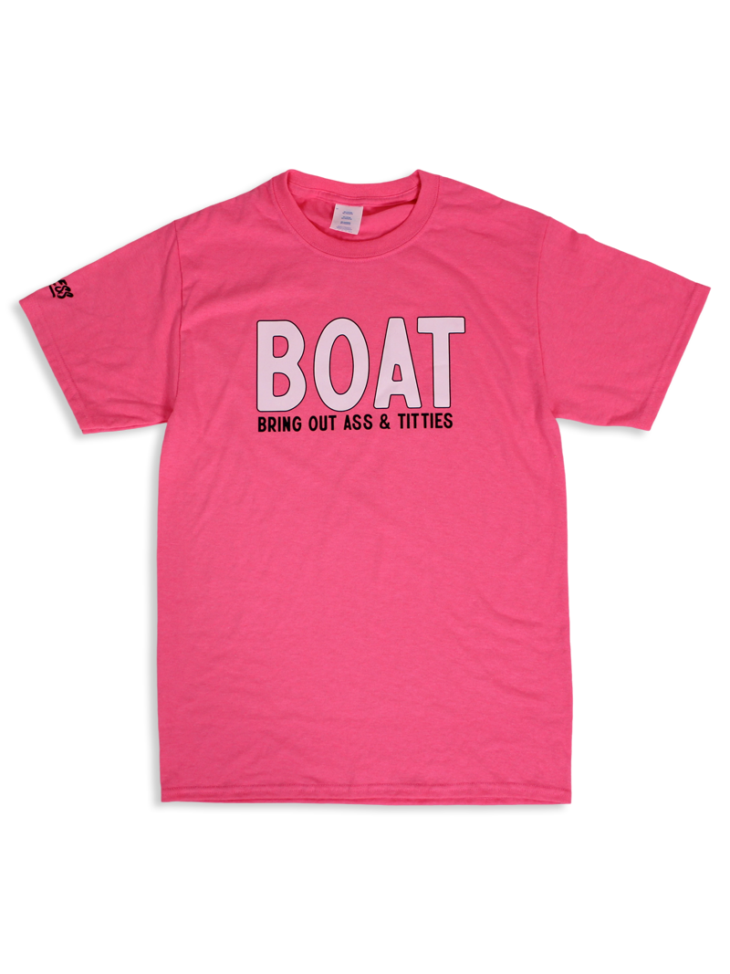 Luckless Outfitters BOAT Tee — back view
