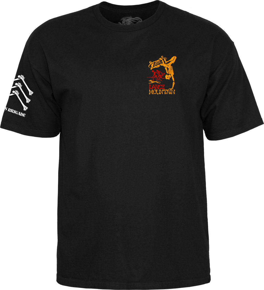 Bones Brigade Lance Mountain S/S T-Shirt - Black
