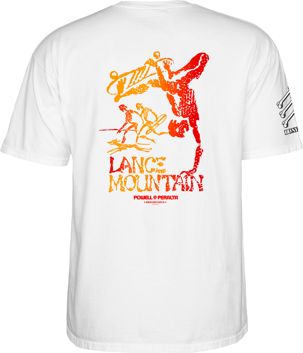 Bones Brigade Lance Mountain S/S T-Shirt - White