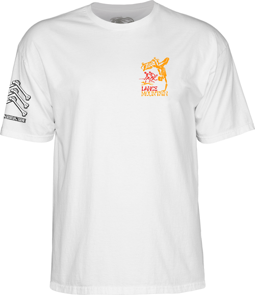 Bones Brigade Lance Mountain S/S T-Shirt - White