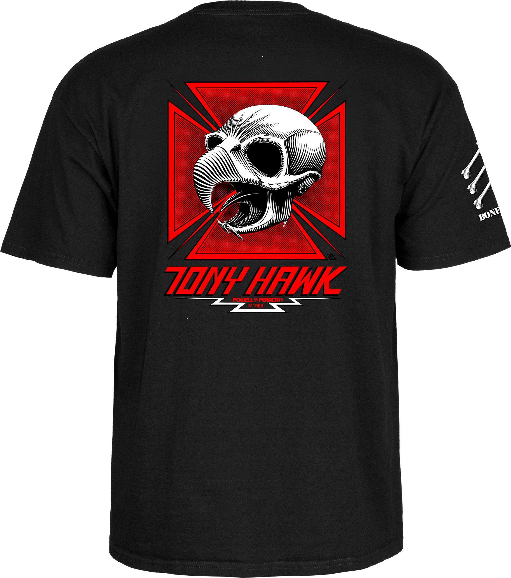 Bones Brigade Tony Hawk S/S T-Shirt - Black