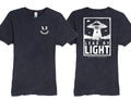 BLACKOUT BARBELL Lead By Light Tee (BOWN MEDIA x BLACKOUT) — main product shot