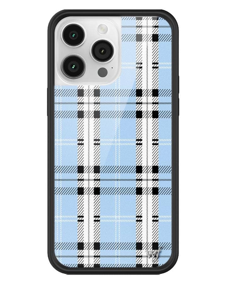 Plaid | Blue iPhone Case