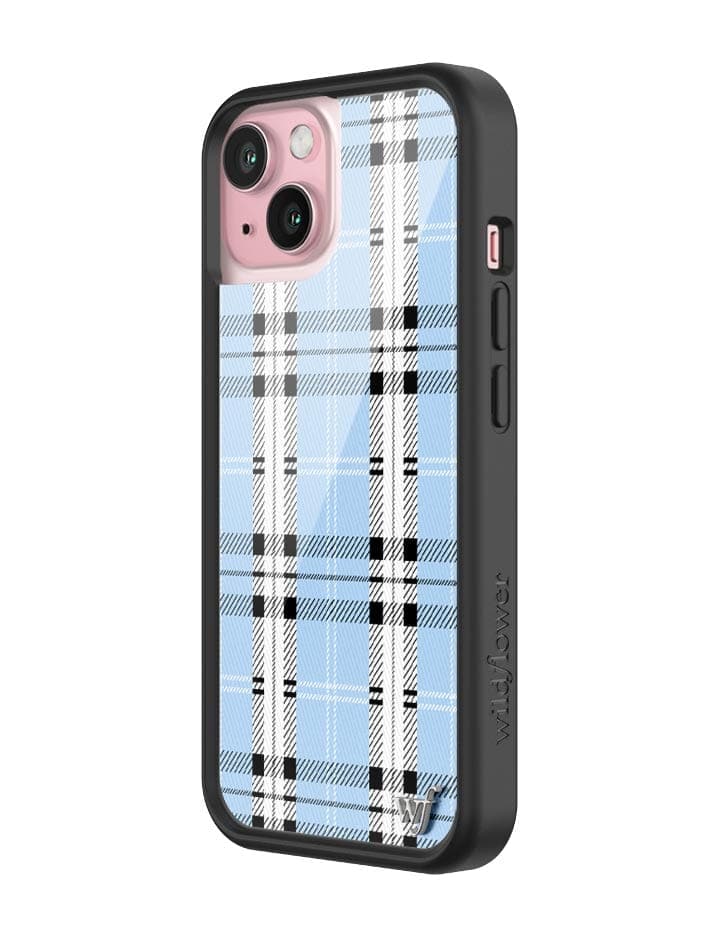 Plaid | Blue iPhone Case