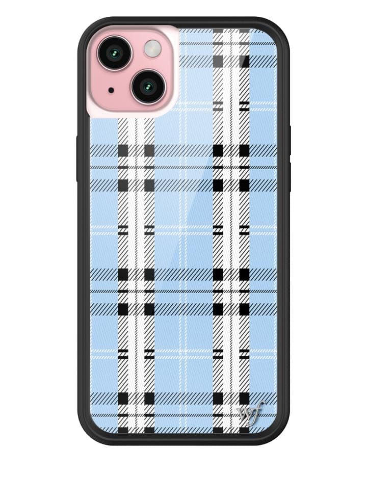 Plaid | Blue iPhone Case