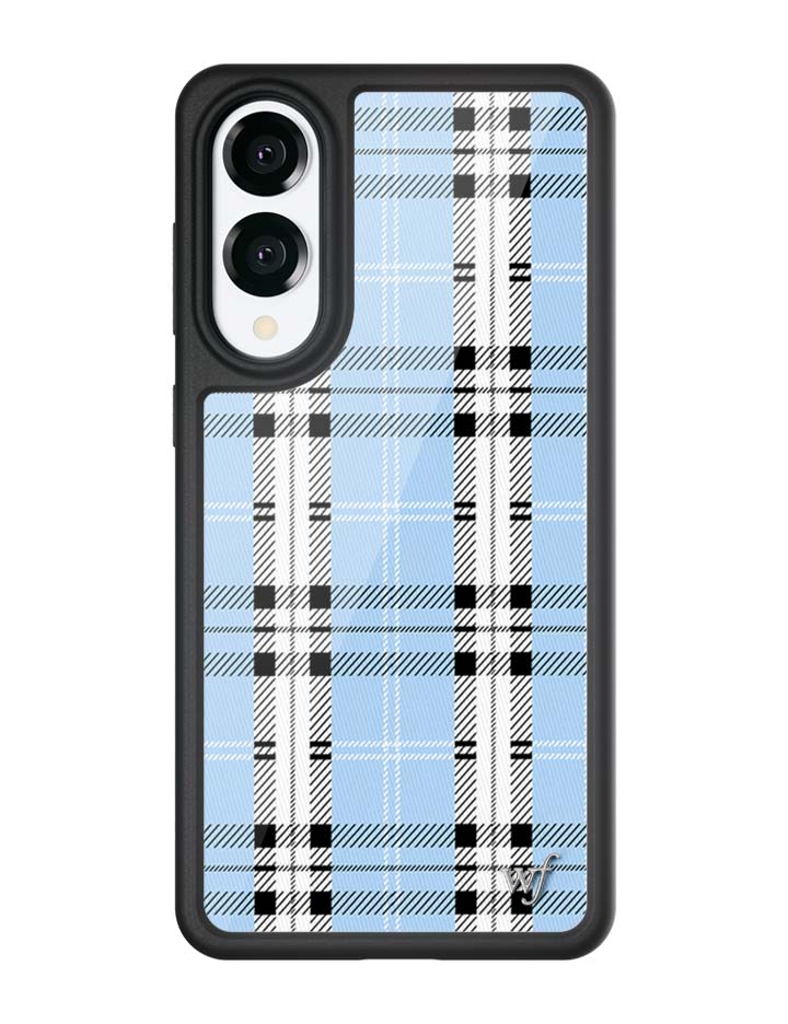 Wildflower Cases Plaid | Blue Samsung Galaxy Case — lifestyle context