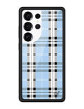 Wildflower Cases Plaid | Blue Samsung Galaxy Case — main product shot