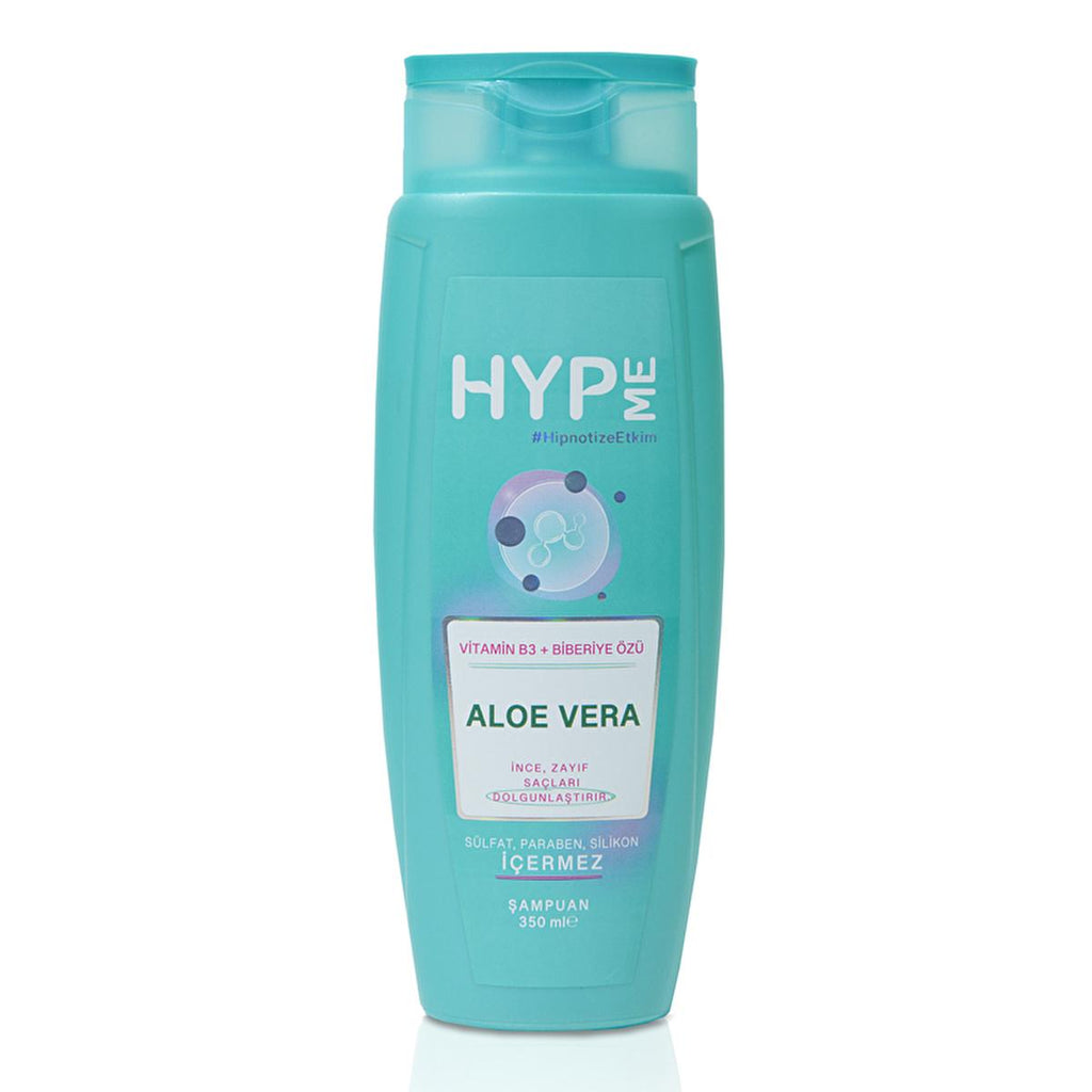 Hyp Me Sulfate-Free Volumizing Shampoo with Aloe Vera - 11.83 fl oz, Paraben & Silicone-Free, Gentle on Hair & Scalp