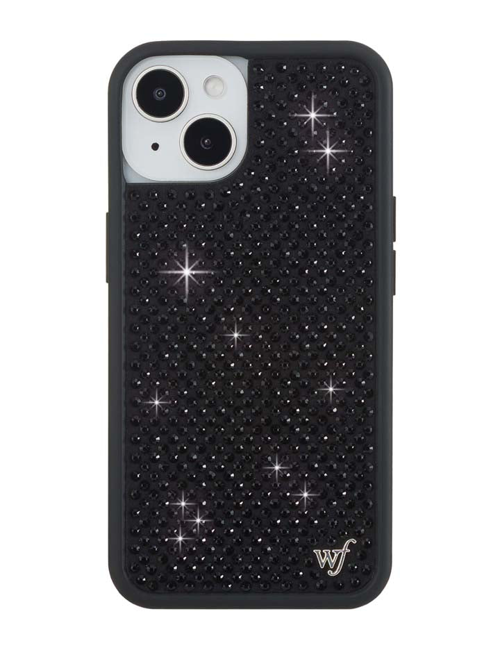 Rhinestone iPhone Case | Black