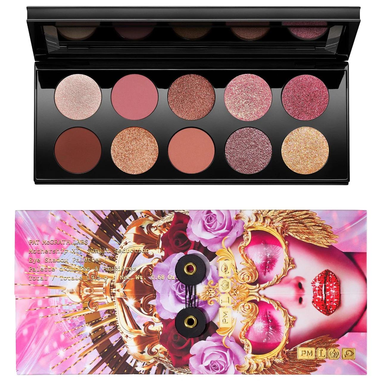 Mothership XI Eyeshadow Palette: Sunlit Seduction - 10 Couture Shades for Versatile Eye Makeup