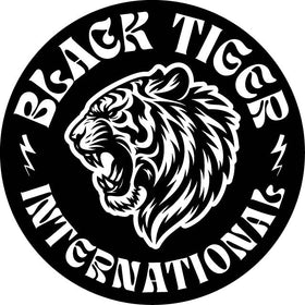 Attack Tiger  Logo Black