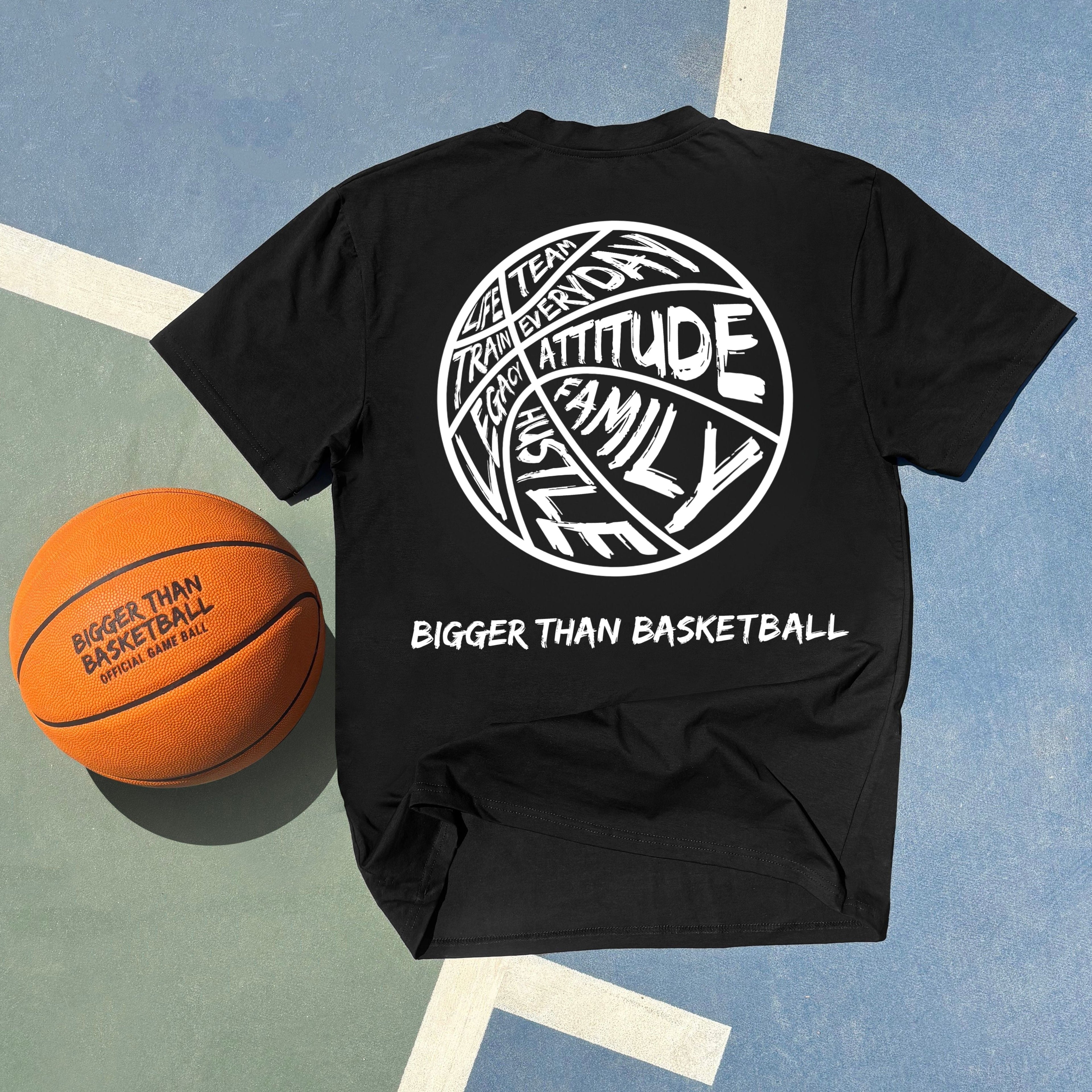 Bigger Than Basketball Bigger Than Basketball - T-Shirt - Black — product category context