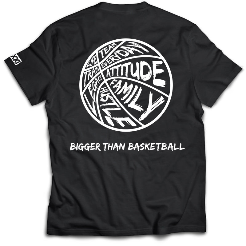 Bigger Than Basketball Bigger Than Basketball - T-Shirt - Black — main product shot