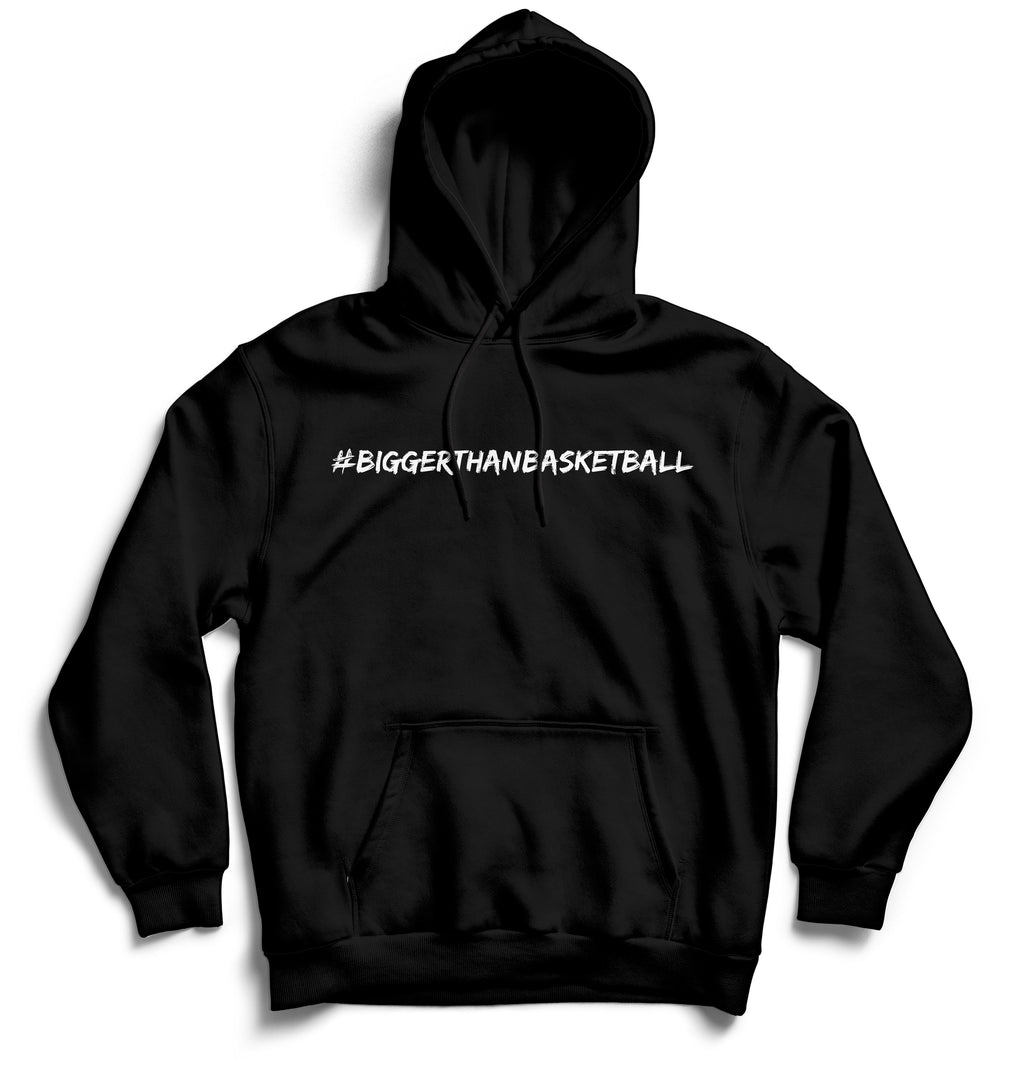Bigger Than Basketball Bigger Than Basketball - Hoodie - Black — Black detail