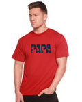 Spun Bamboo PAPA Men's Bamboo Viscose/Organic Cotton Short Sleeve Graphic T-Shirt — main product shot