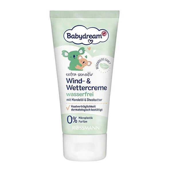 Babydream Extra Gentle Baby Cream for Sensitive Skin - Hypoallergenic, Natural Ingredients, 1.69 fl oz