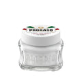 Proraso Pre-Shave Cream with Green Tea and Oat Extract - Soothes Sensitive Skin, Natural Ingredients, 3.38 fl oz
