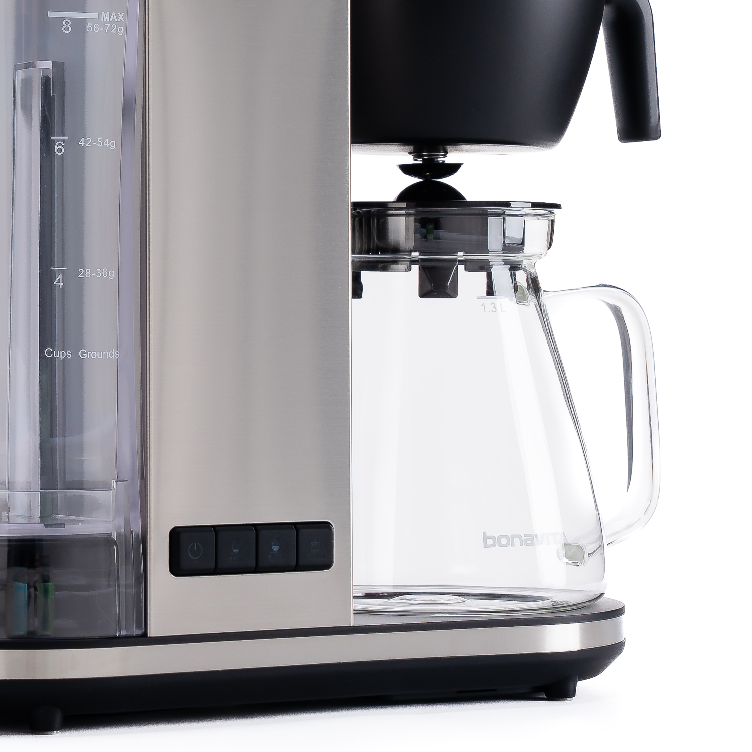 Enthusiast 8-Cup Drip Coffee Brewer with 1.3L Thermal or Glass Carafe – Bonavita, view 16