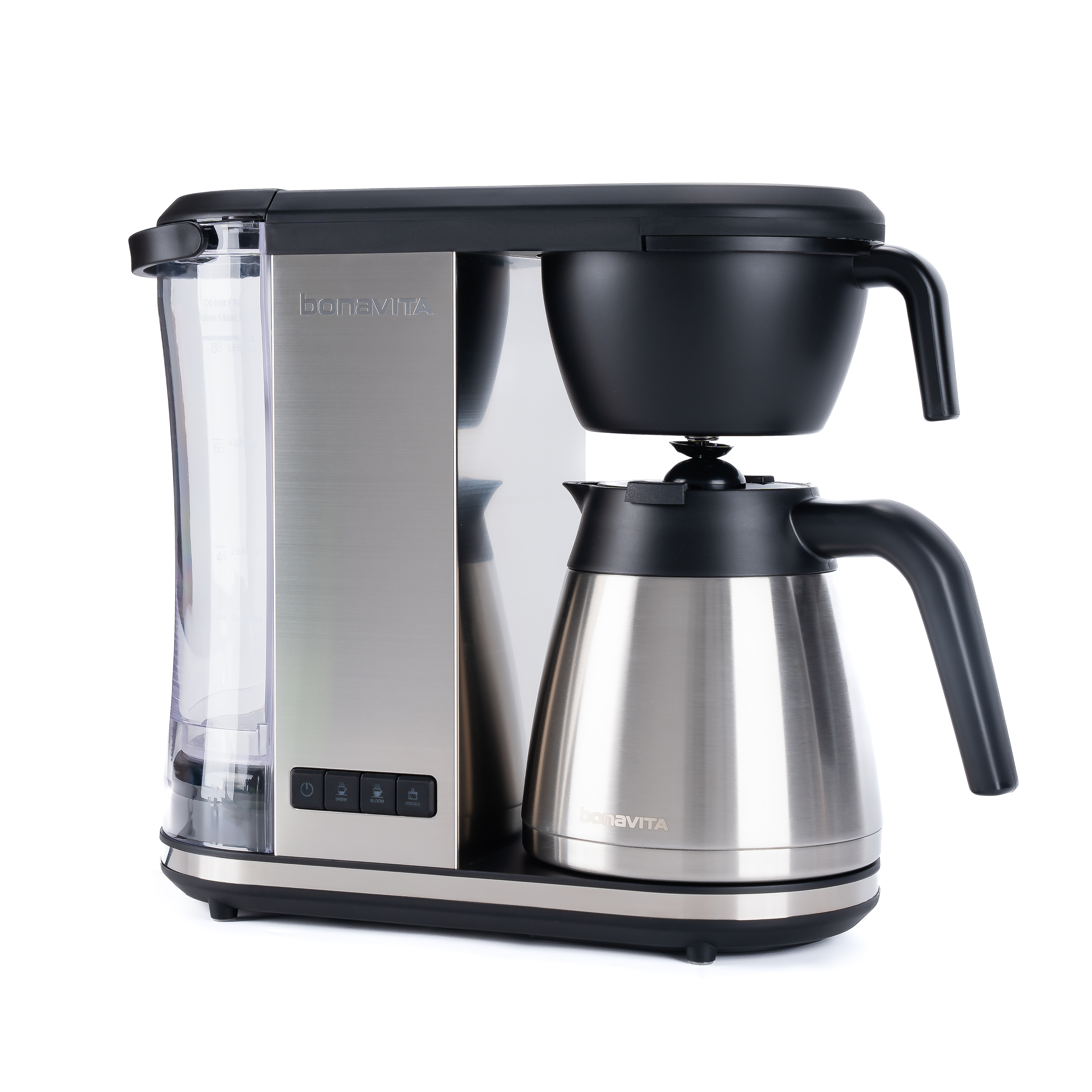Enthusiast 8-Cup Drip Coffee Brewer with 1.3L Thermal or Glass Carafe – Bonavita