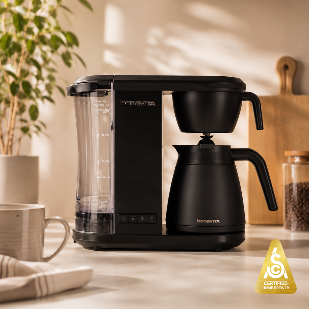 Enthusiast 8-Cup Drip Coffee Brewer with 1.3L Thermal or Glass Carafe – Bonavita, view 10
