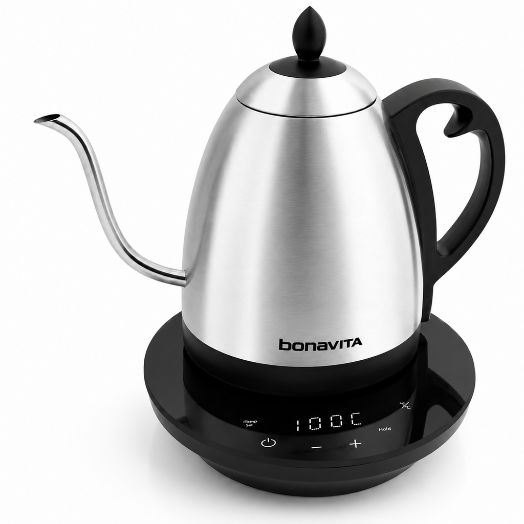 Bonavita Cosmopolitan 1.0L Gooseneck Precision Temperature Electric Kettle, view 4