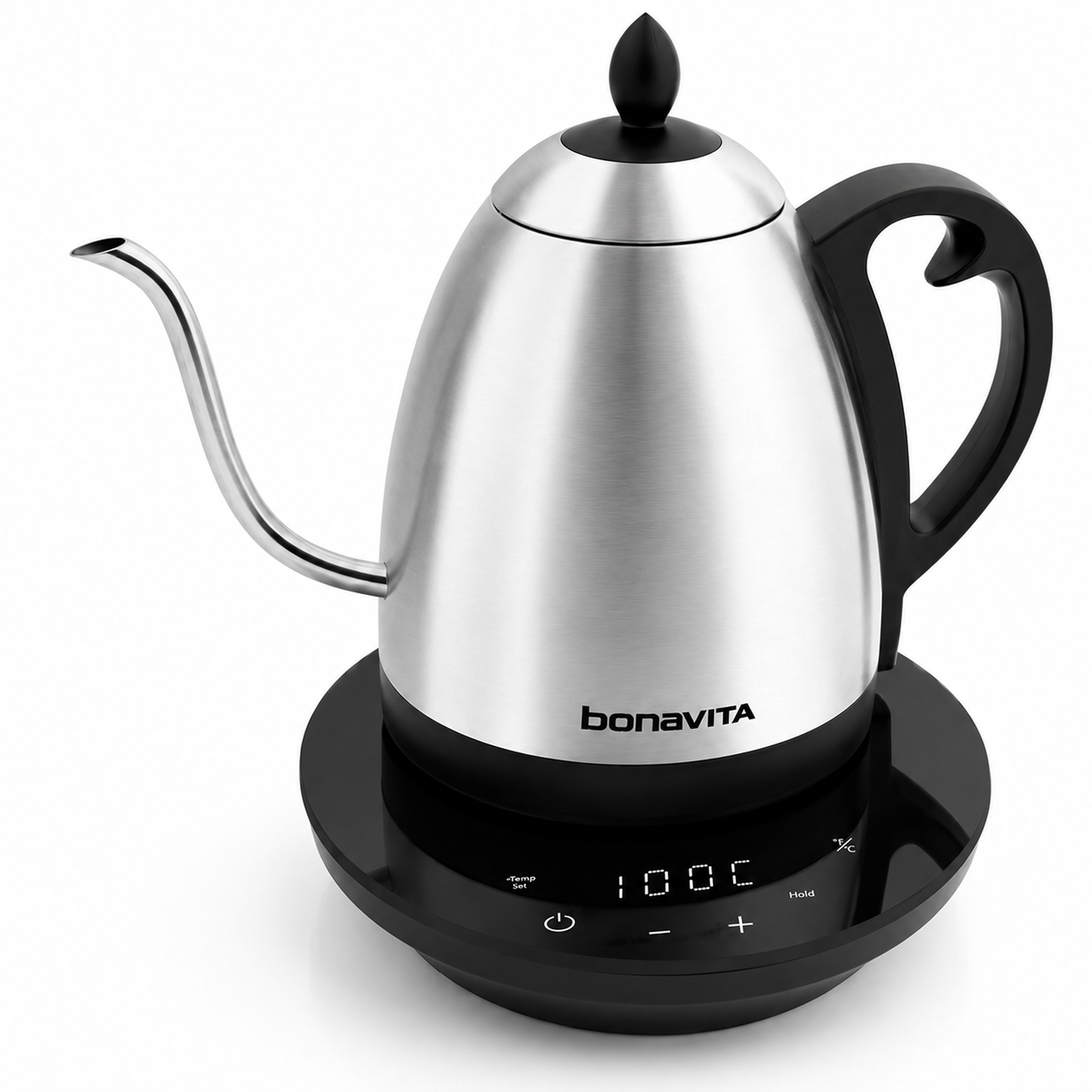 Bonavita Cosmopolitan 1.0L Gooseneck Precision Temperature Electric Kettle, view 4