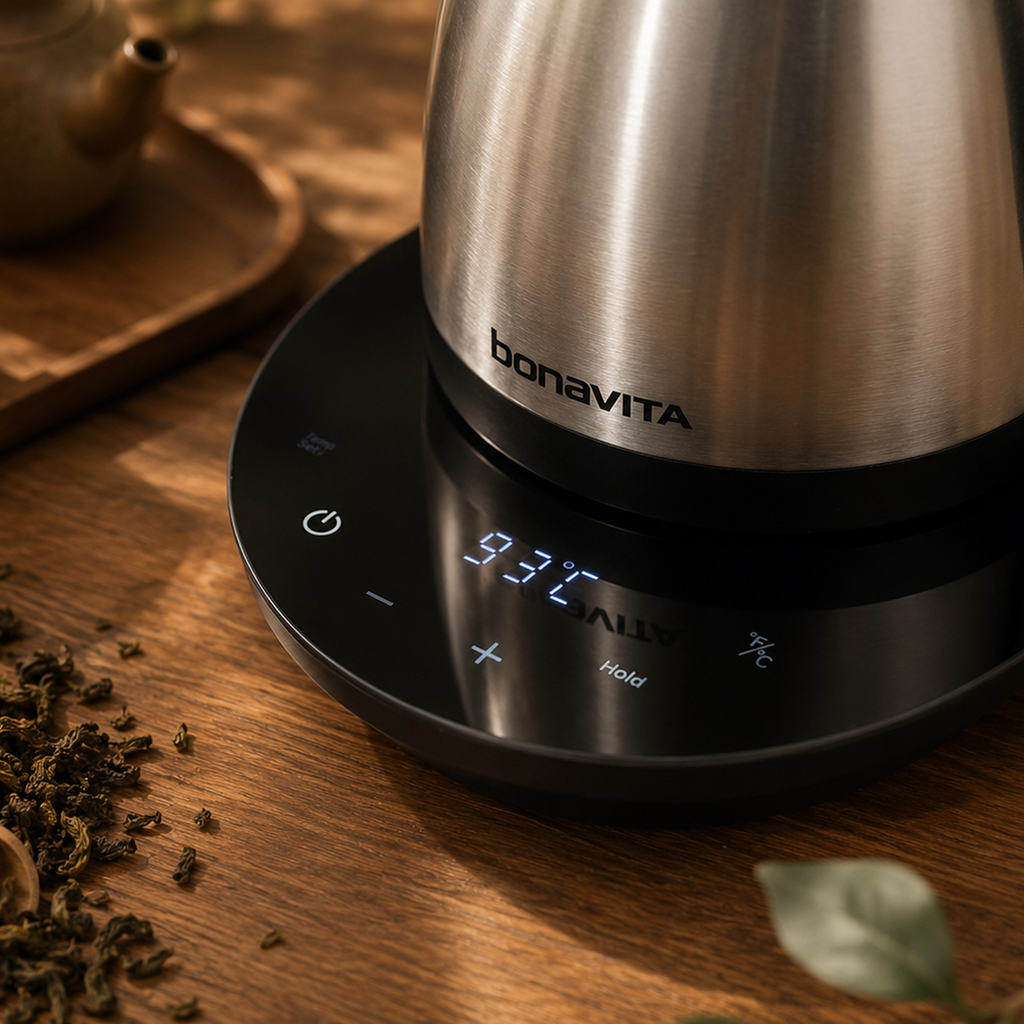 Bonavita Cosmopolitan 1.0L Gooseneck Precision Temperature Electric Kettle, view 3