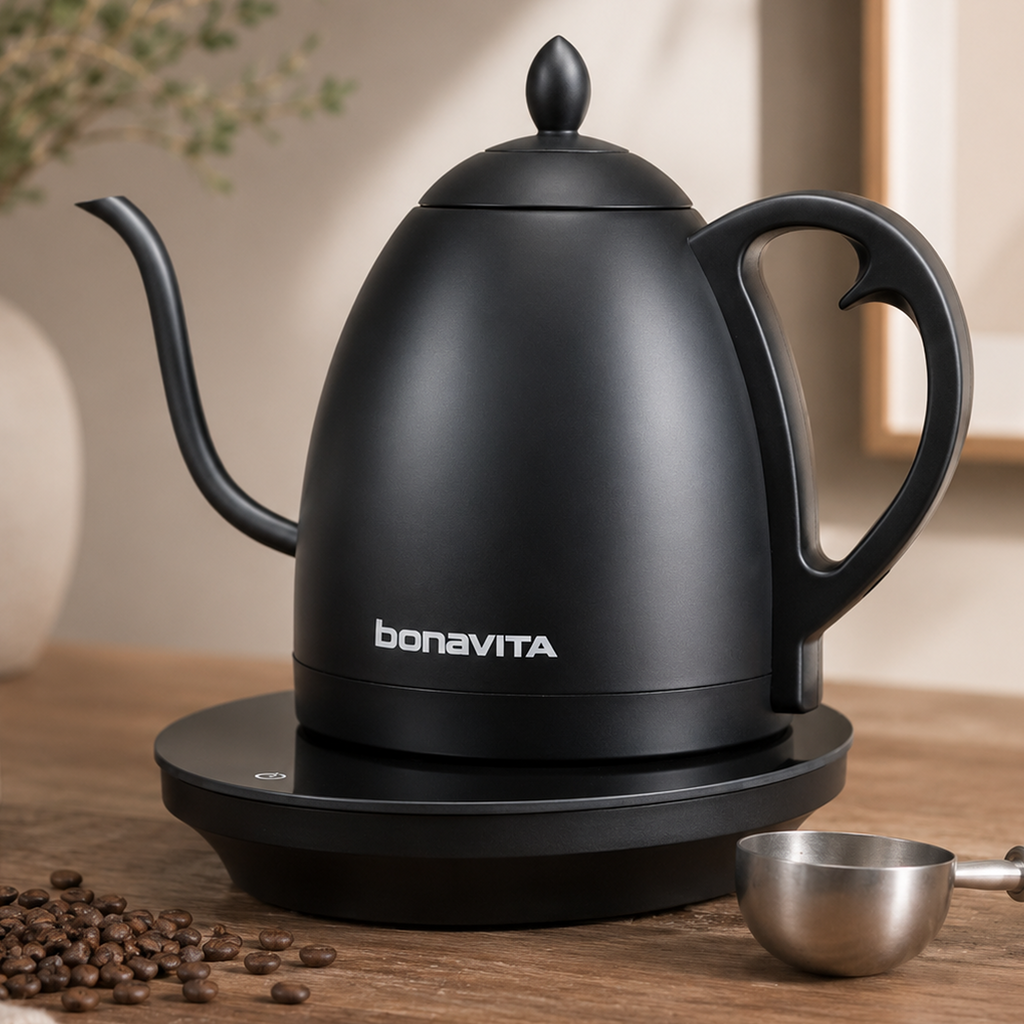 Bonavita Cosmopolitan 1.0L Gooseneck Precision Temperature Electric Kettle, view 12