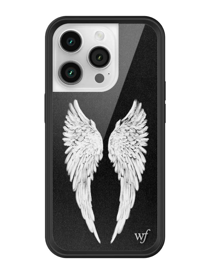 Wildflower Cases Angel Baby | Black iPhone Case — feature highlight