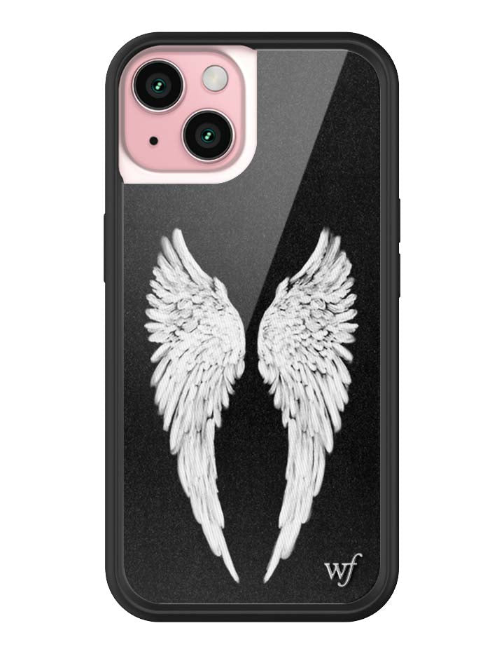 Wildflower Cases Angel Baby | Black iPhone Case — color detail