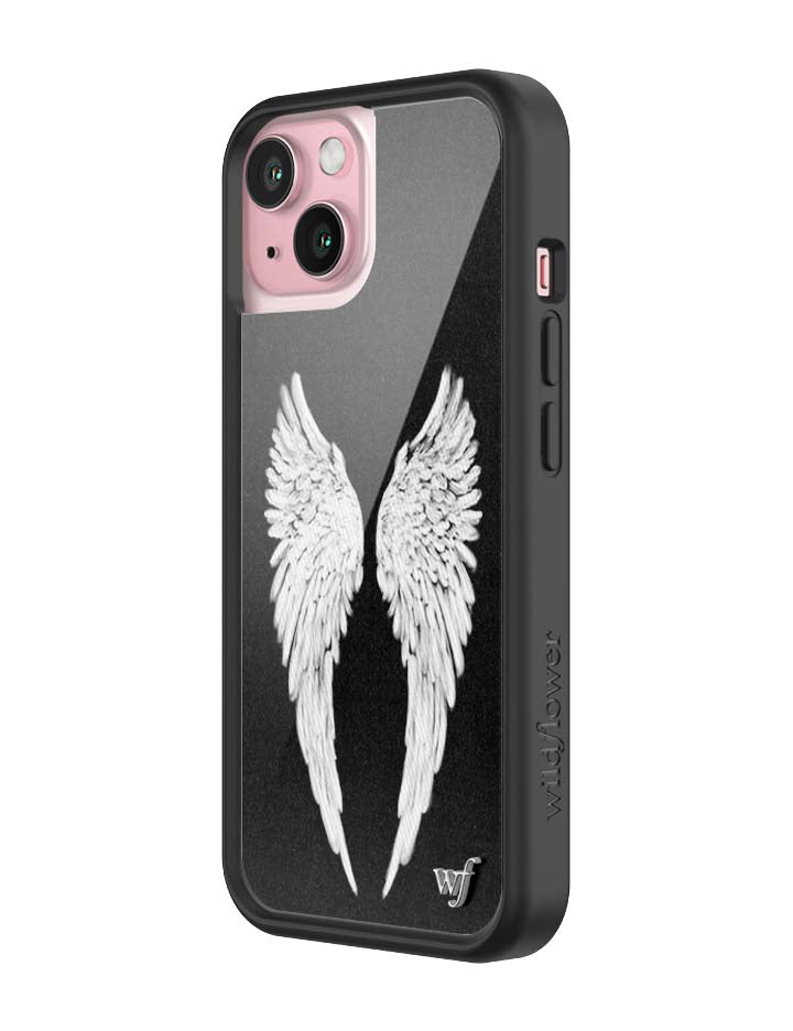 Wildflower Cases Angel Baby | Black iPhone Case — packaging