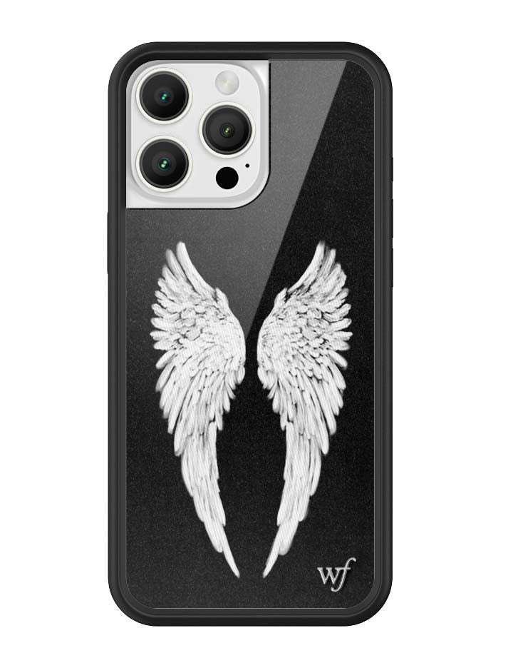 Wildflower Cases Angel Baby | Black iPhone Case — packaging