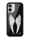 Wildflower Cases Angel Baby | Black iPhone Case — in-use photo