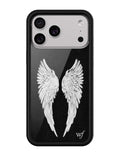Wildflower Cases Angel Baby | Black iPhone Case — main product shot